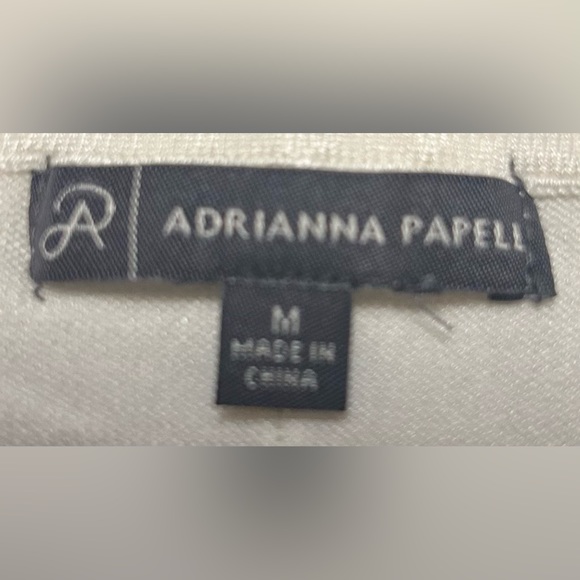 NWOT - Adrianna Papell Striped Turtleneck Sweater - Picture 5 of 6